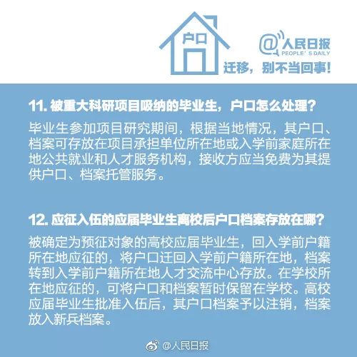 離校3大要緊事：檔案+戶口+租房！